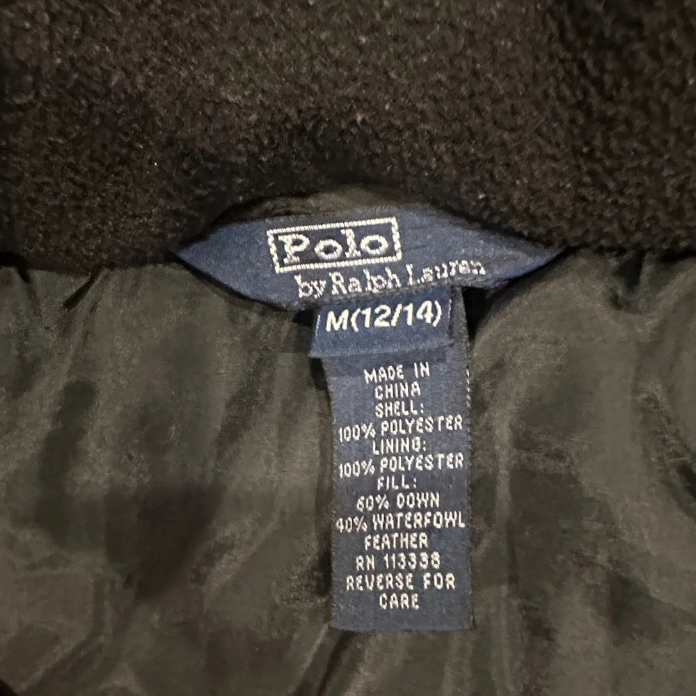 Polo by Ralph Lauren Kids Puffer Jacket in Black - Picture 2 of 6